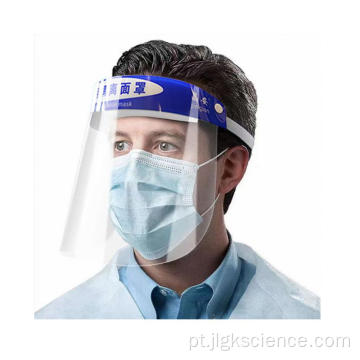 Medical Face Shield vire para cima